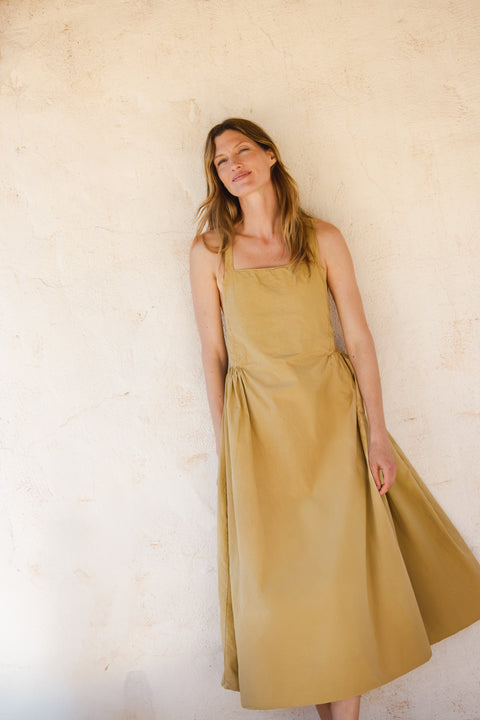Dress - Mimosa Woman Chestnut Bonton x MilK - Image principale