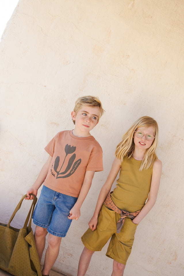 T-shirt - Capucine Cachou Bonton X Milk - Image principale