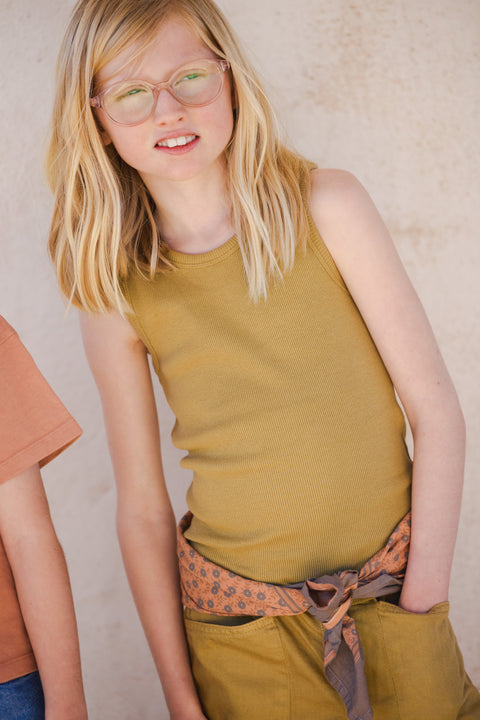 Tank top - Hortensia Chataigner Bonton x MilK - Image principale