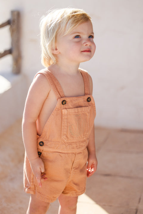 Dungaree - Eglantine Cachou Bonton x MilK - Image principale