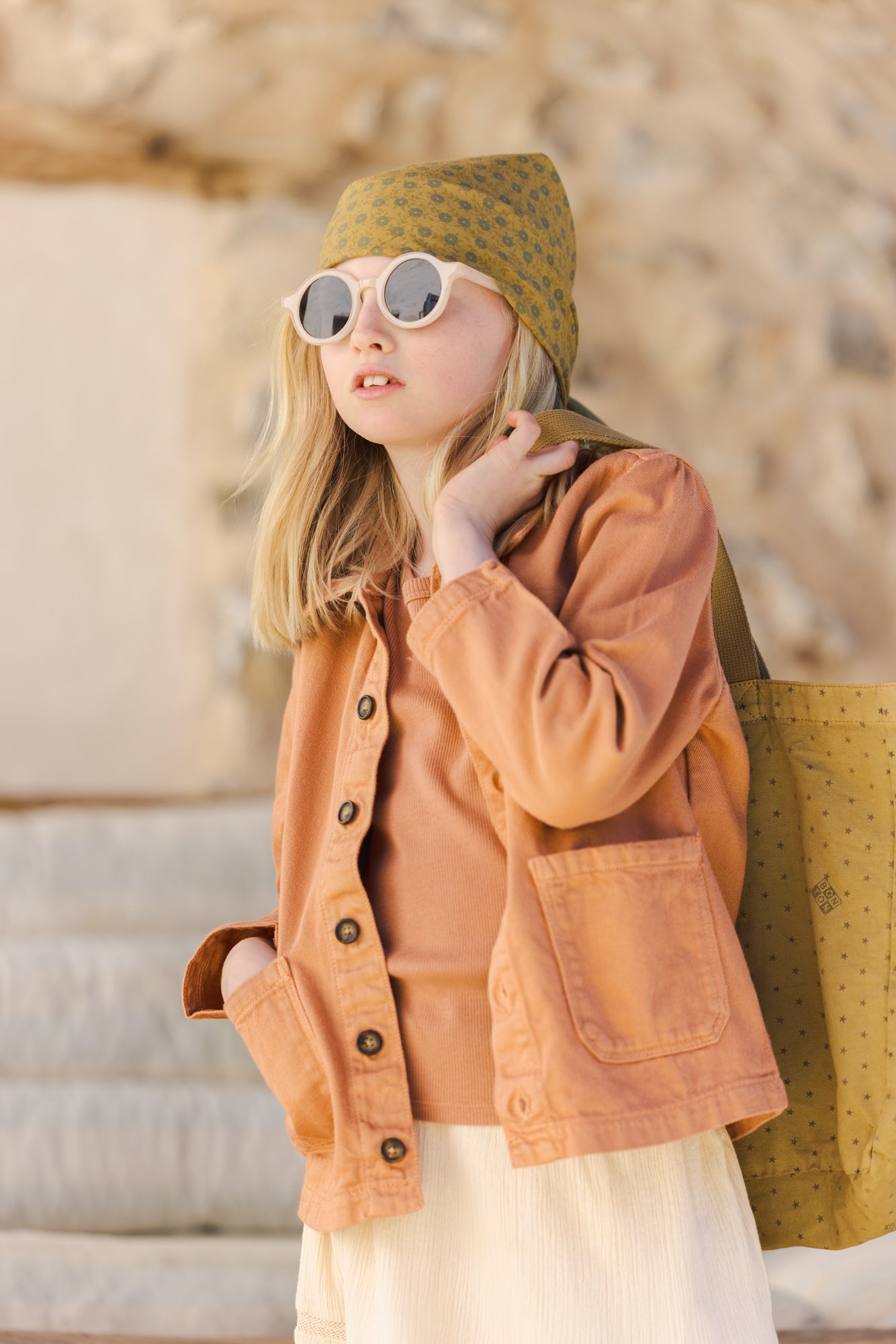 Vest - Violette Cachou Bonton X Milk