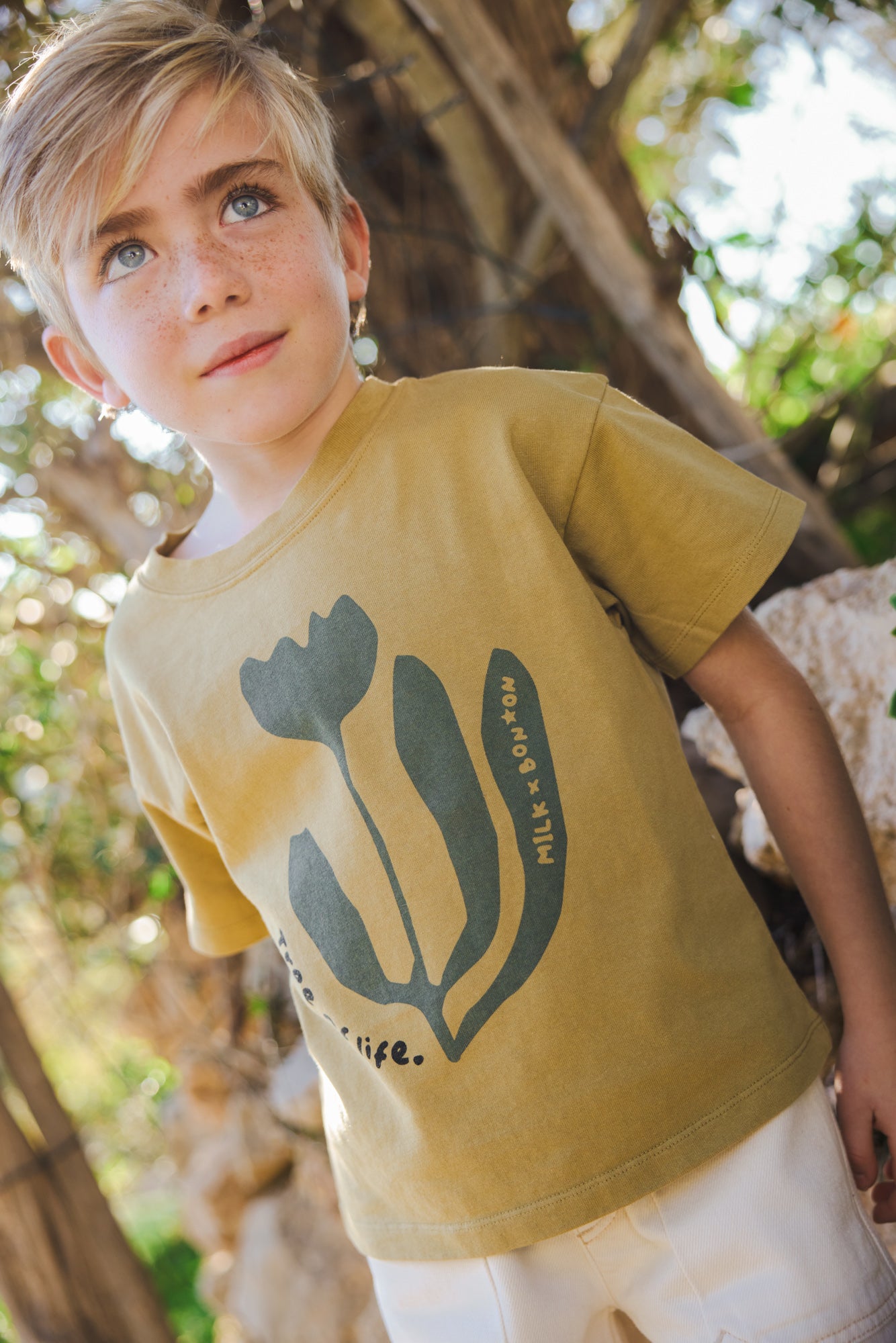 T-shirt - Capucine Chataigner Bonton X Milk