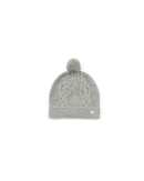 Bonnet - Pompon gris chiné