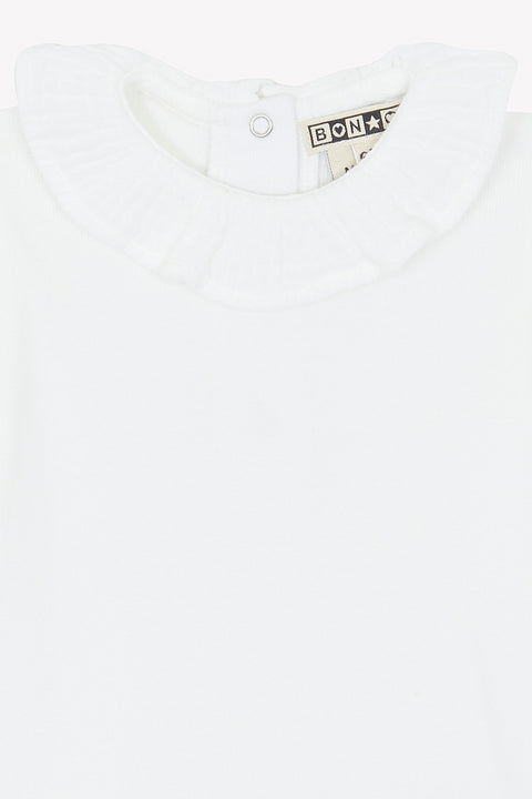 Body - Naissance Colerette beige Bébé coton biologique - Image principale