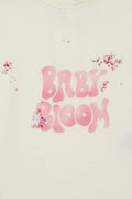 T -shirt - Baby Girl in organic cotton Print Baby Bloom