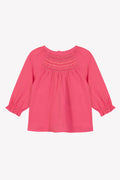 Blouse - in Poplin light cotton reborn Baby