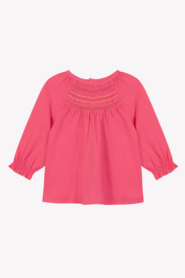 Blouse - in Poplin light cotton reborn Baby - Image principale