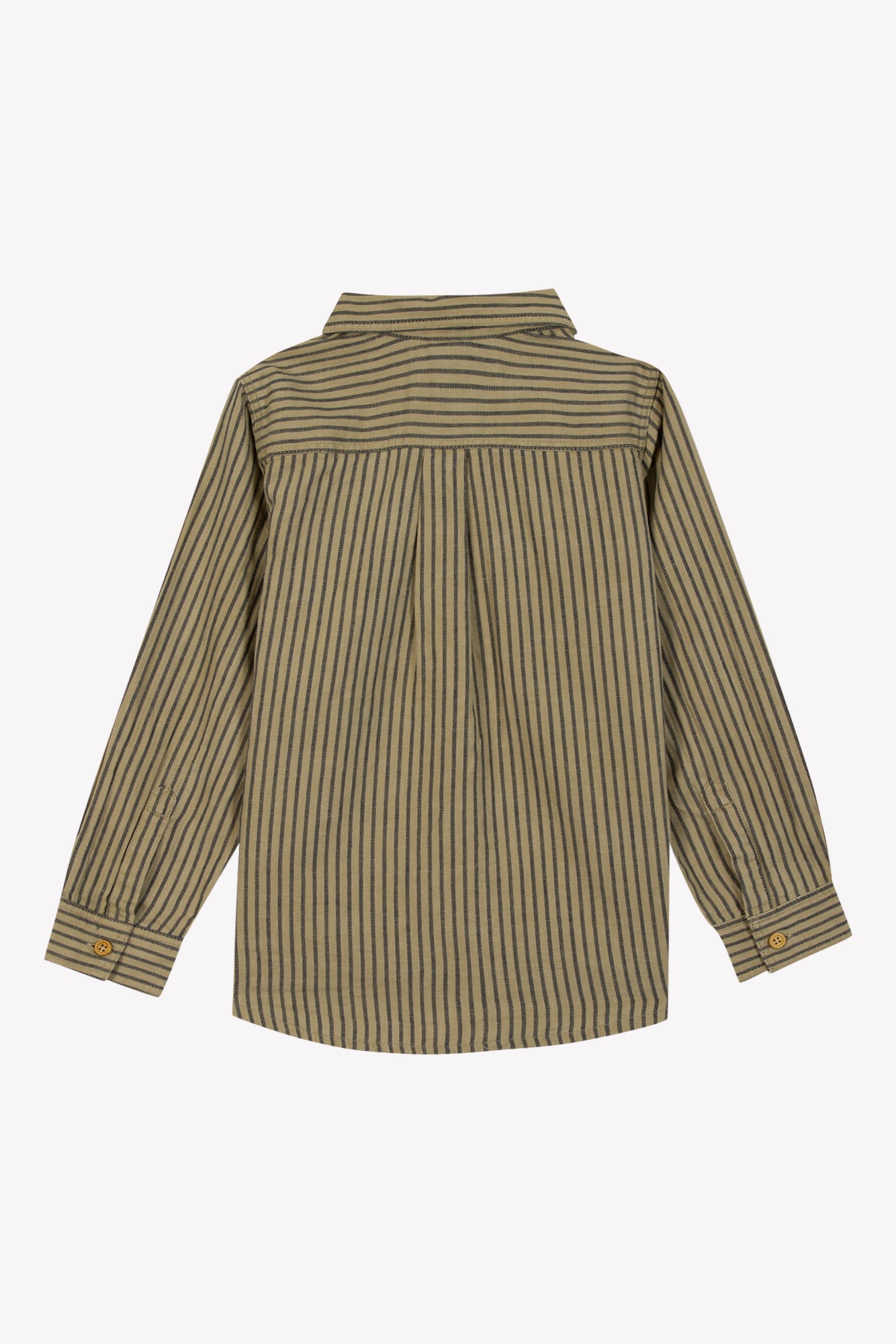 Shirt - striped in cotton canvas chevrons Boy