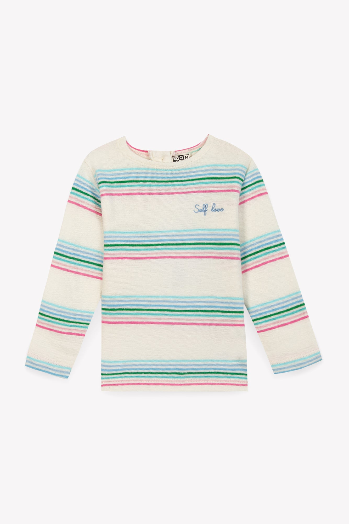 T -shirt - Multicolor stripe Baby Girl