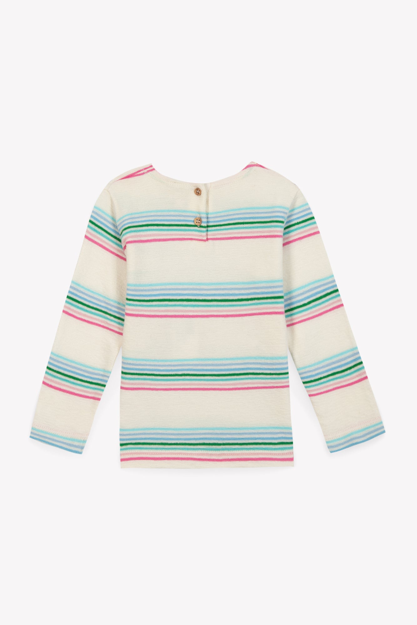 T -shirt - Multicolor stripe Baby Girl