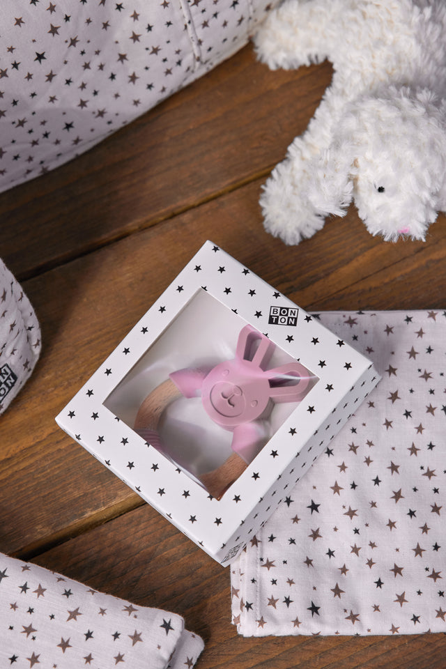 Rattle - Silicone Pink - Image principale