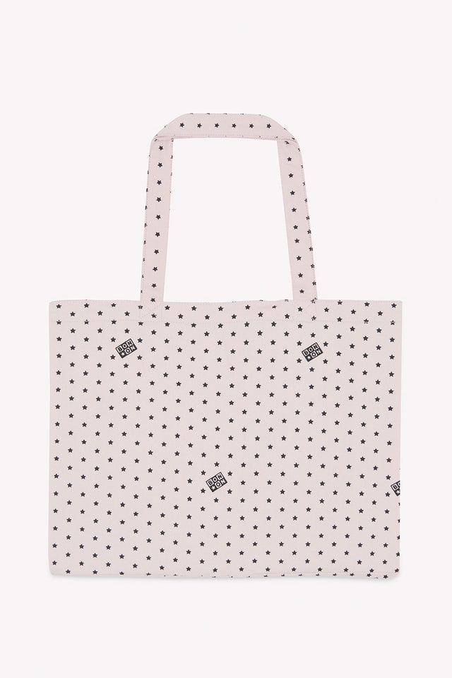 Moyen Cabas - Beth rose Bonton - Image principale