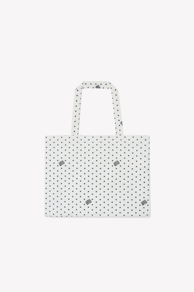 Medium shopping bag - Beth cream bonton - Image principale