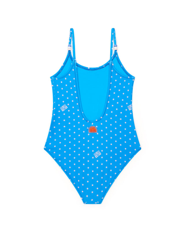 Maillot de bain - imprimé étoiles FIlle collbaoration BONTON x SUNDEK - Image alternative