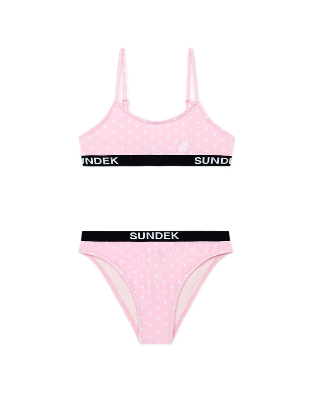 Maillot de bain - 2 pièces brassière fille collaboration BONTON x SUNDEK - Image principale