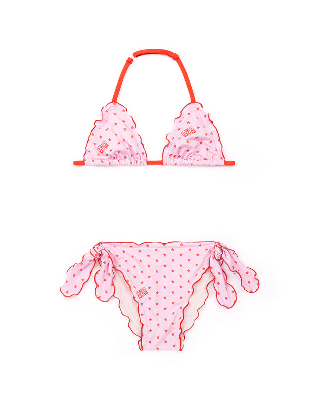 Maillot de bain - 2 pièces à volants fille collaboration BONTON x SUNDEK - Image principale