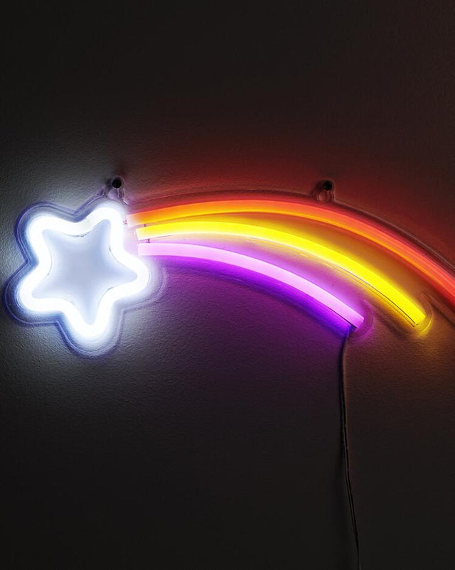 Décoration - Néon LED Etoile Filante - Image alternative