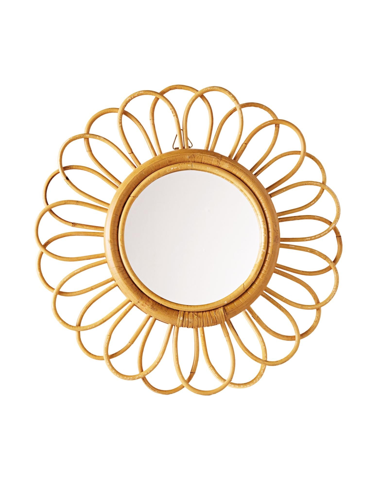 Miroir fleur Bohème