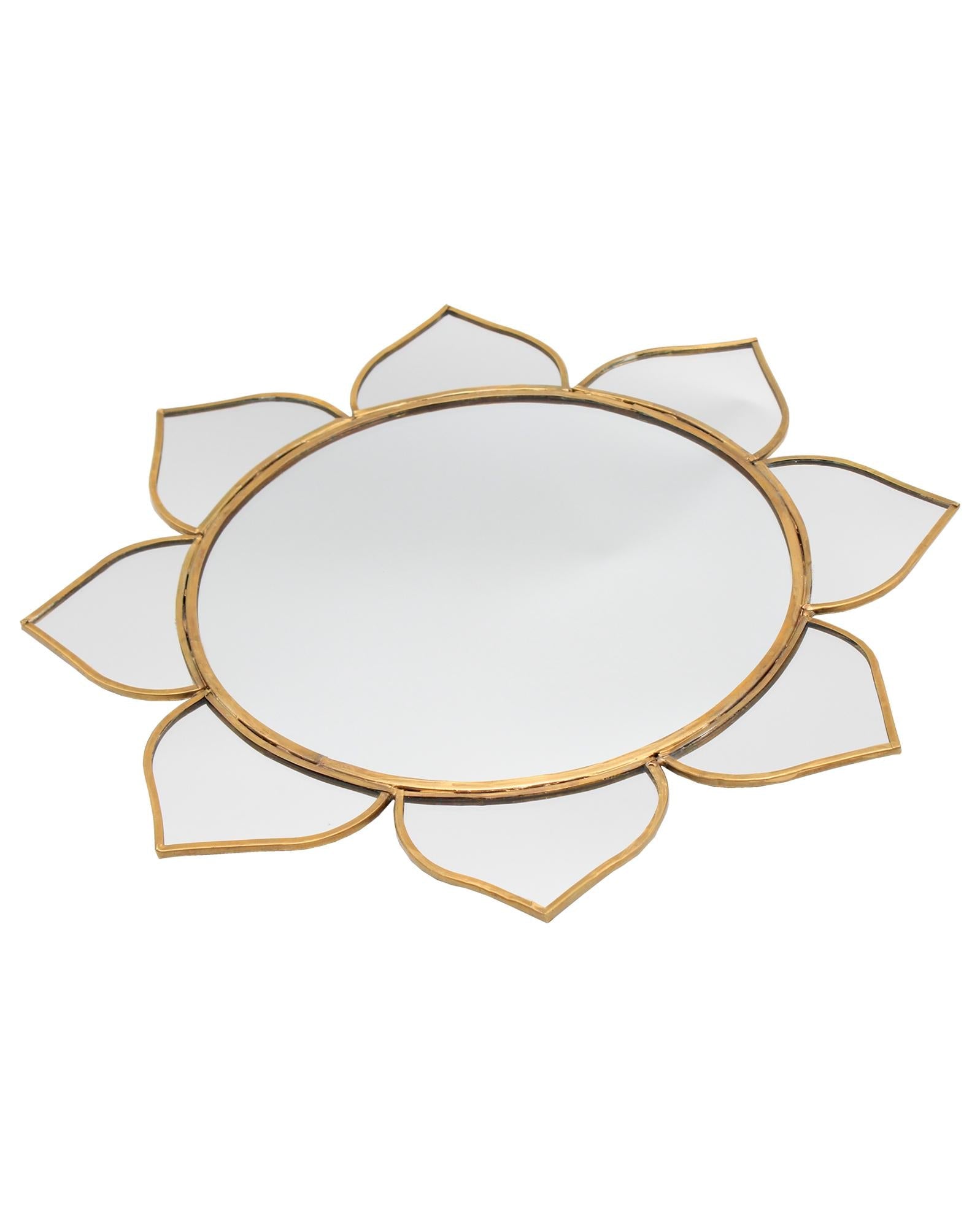 Miroir fleur 40cm