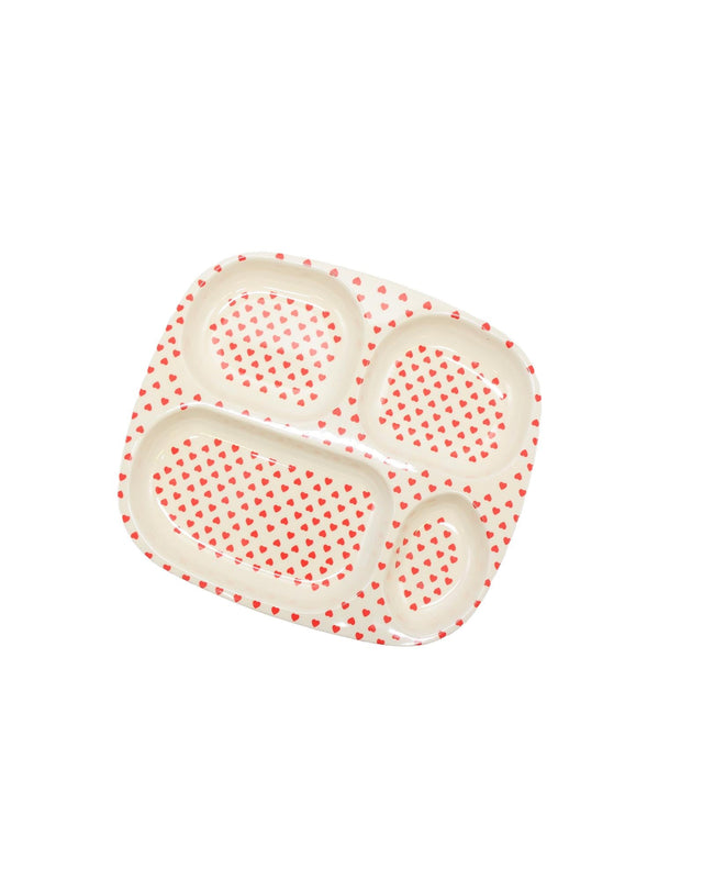 Assiette - compartimentée Coeur - Image principale