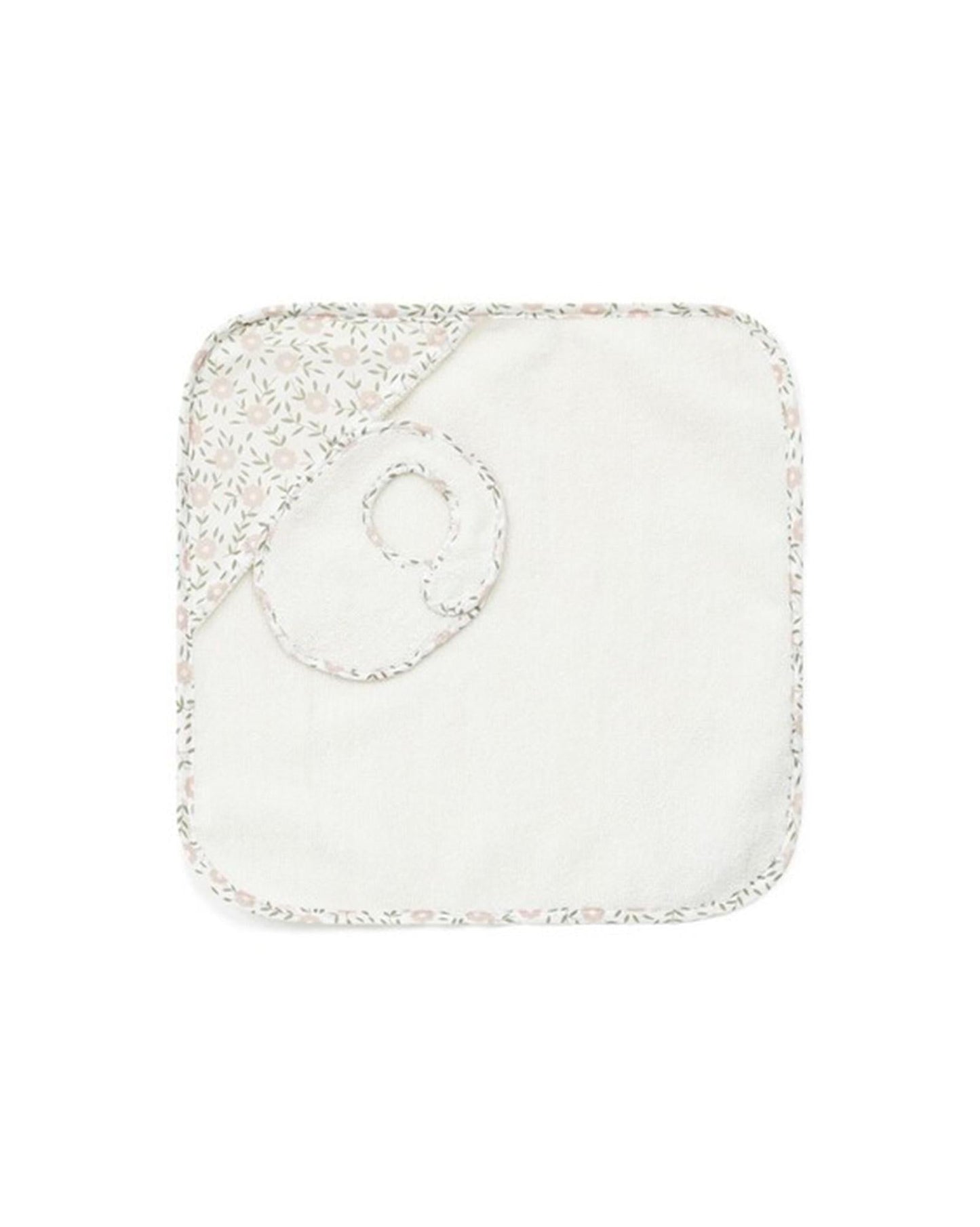 Sortie de bain et Bavoir - rose