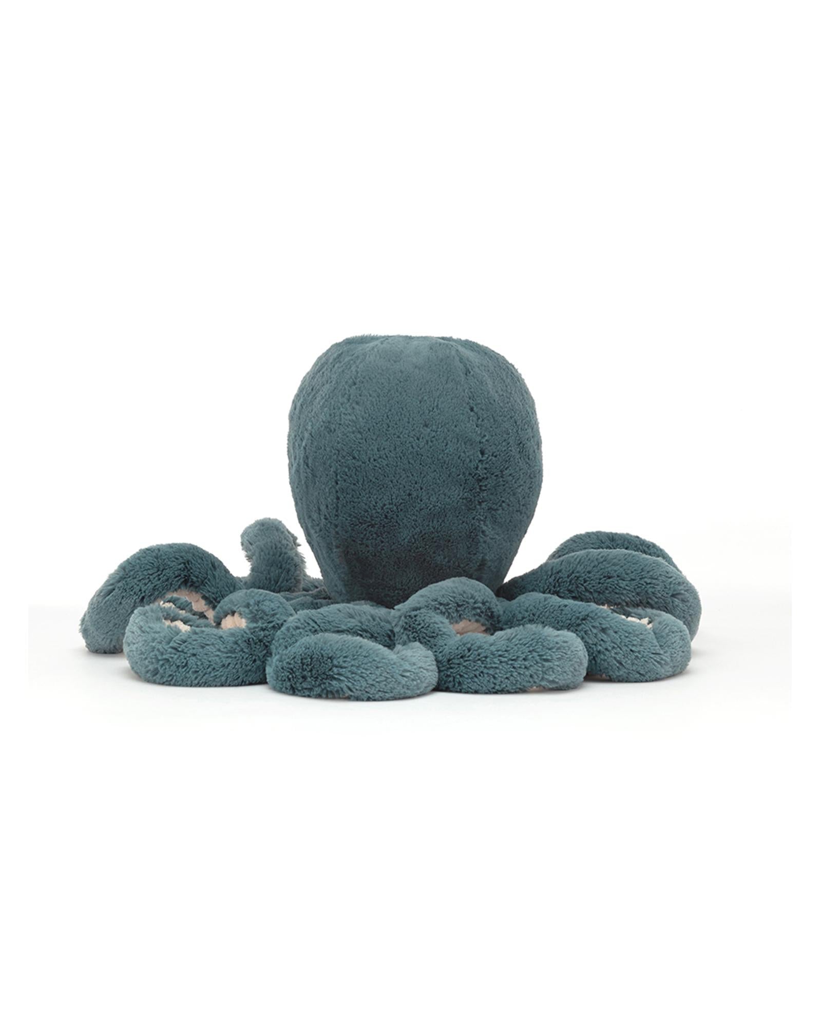 Peluche pieuvre bleu little