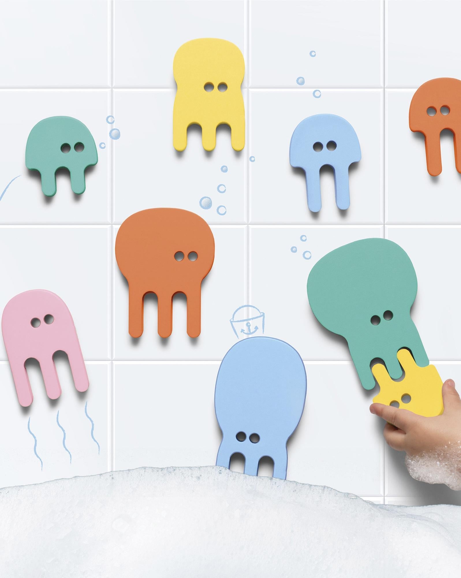 Puzzle de bain méduse