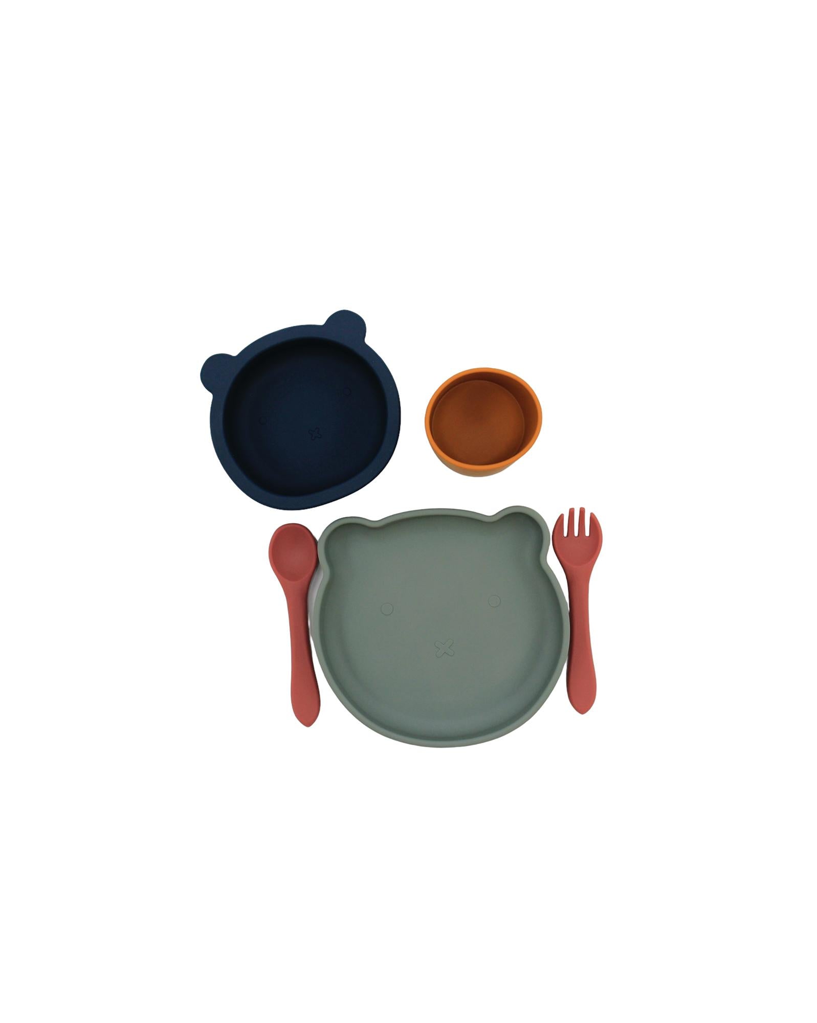 Set de vaisselle en silicone