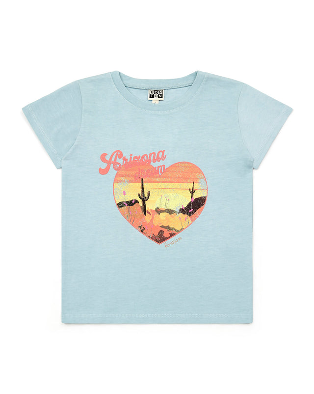 T -shirt - Print Arizon Dream Girl 100% organic cotton - Image principale