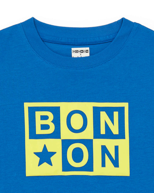 T-shirt - Bleu des aires Garçon - Image alternative