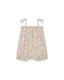 Jumpsuit - in cotton and linen Printe Baby