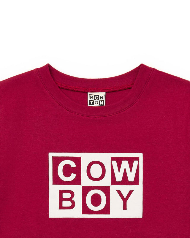 T-shirt - garçon en coton biologique imprimé - Image alternative