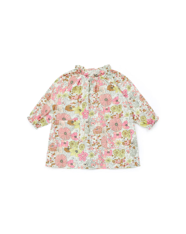 Dress - in Poplin light Baby Print exclusive - Image principale