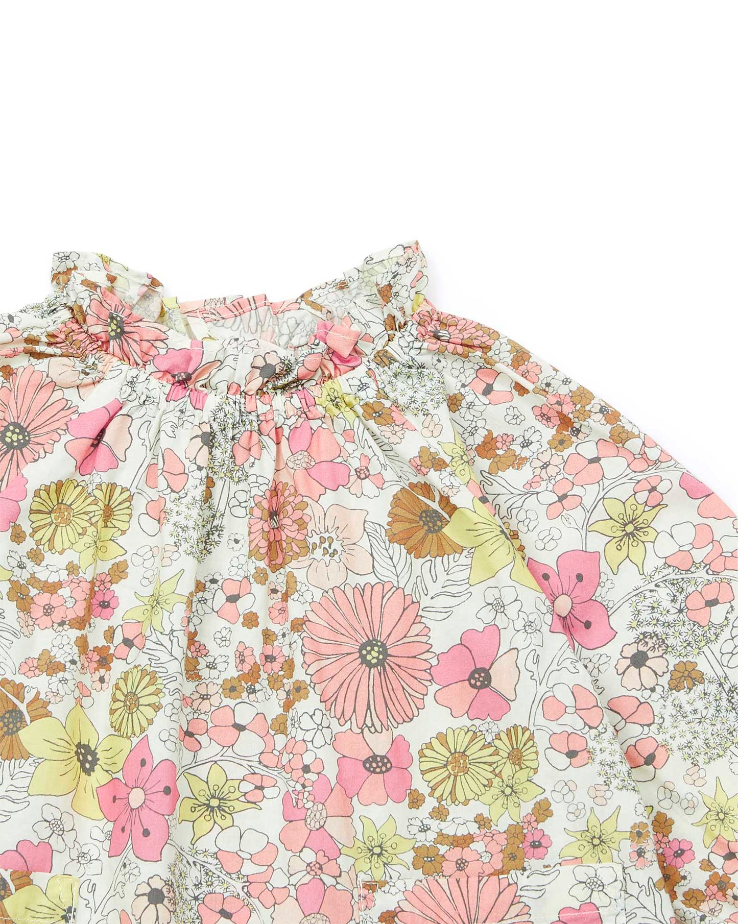 Dress - in Poplin light Baby Print exclusive