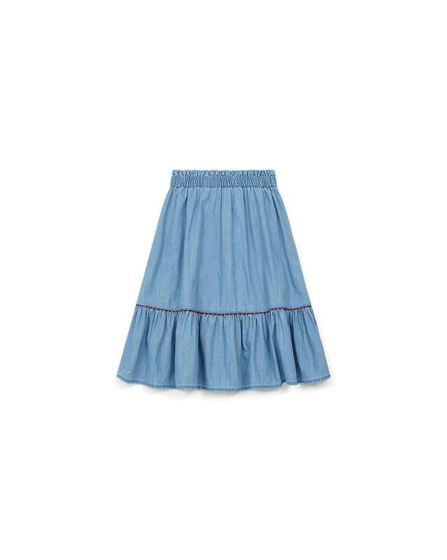 Skirt - Girl Ruche 100% Organic cotton - Image principale