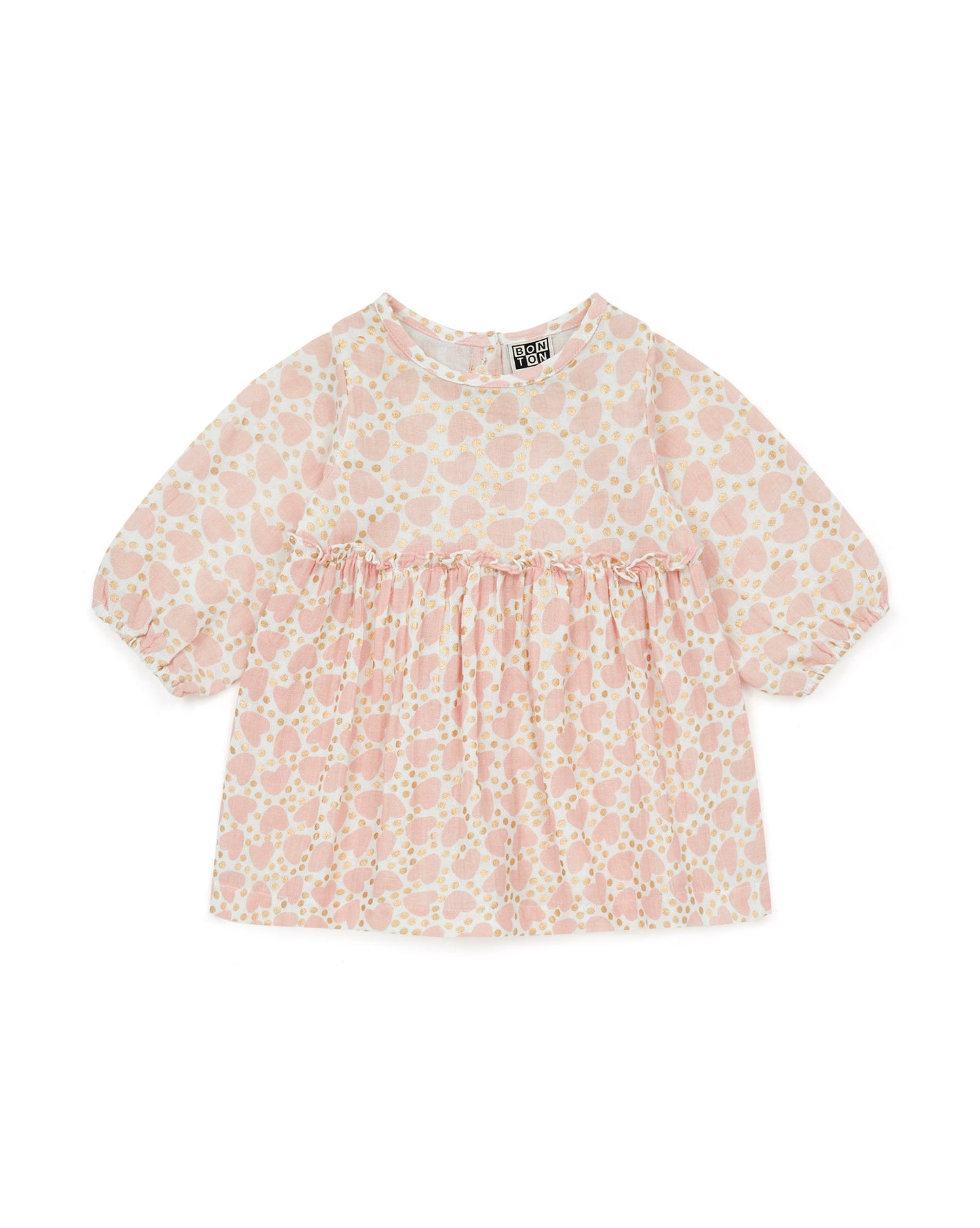 Robe - bébé manches longues Liberty