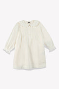 Dress - Girl Poplin embroidered cotton