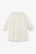 Dress - Girl Poplin embroidered cotton