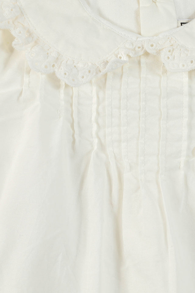 Dress - 100% cotton bonton cream - Image alternative