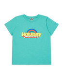 T-shirt - garçon en coton biologique imprimé Holiday