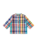 Shirt - Baby Check cotton canvas