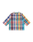 Shirt - Baby Check cotton canvas