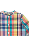 Shirt - Baby Check cotton canvas