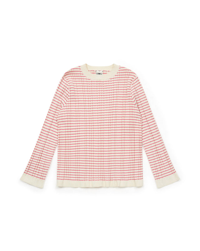 Sweater - Girl Fine stripes - Image principale