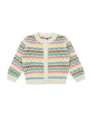 Cardigan - Bébé Rayures Pastels