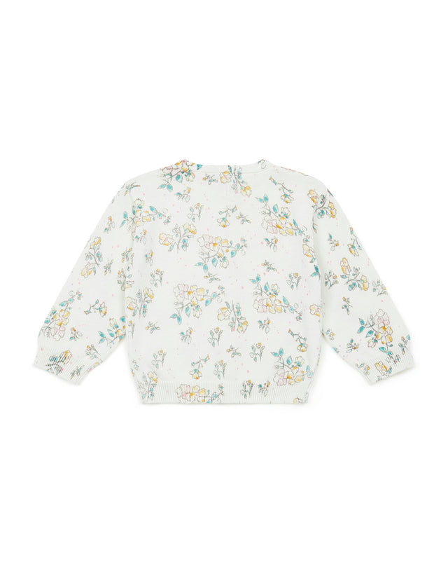 Cardigan - Baby cotton Print flowers - Image alternative