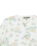 Cardigan - Baby cotton Print flowers