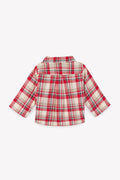 Shirt - Baby Check cotton canvas