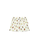 Short - Cotton gauze Print Baby 100% organic cotton