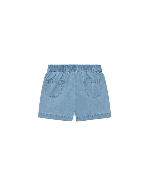 Short - Clear denim 100% cotton Baby - Image principale